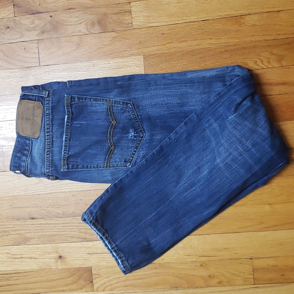 American Eagle Distressed Jeans Men's 31 x 32 EUC! - Picture 5 of 7